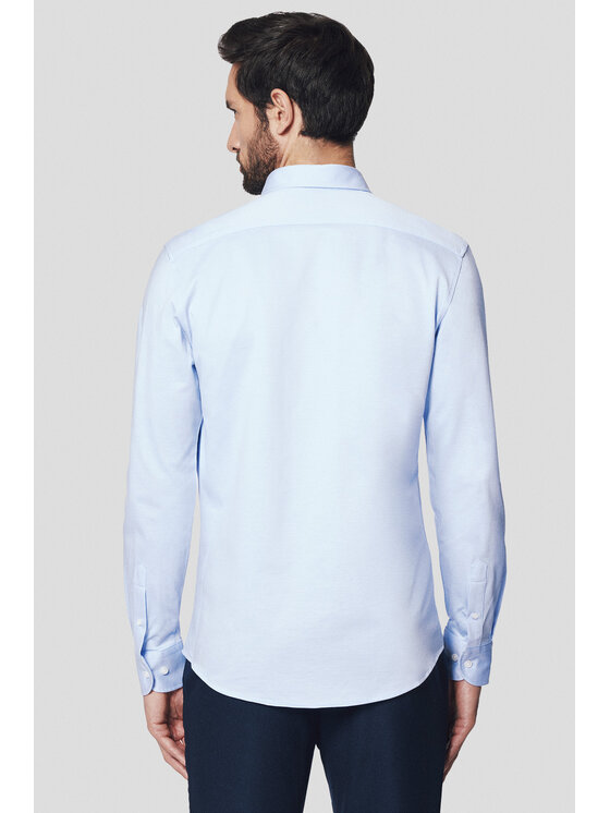 Lancerto Lancerto Koszula Lorena KO073224000007 Niebieski Slim Fit