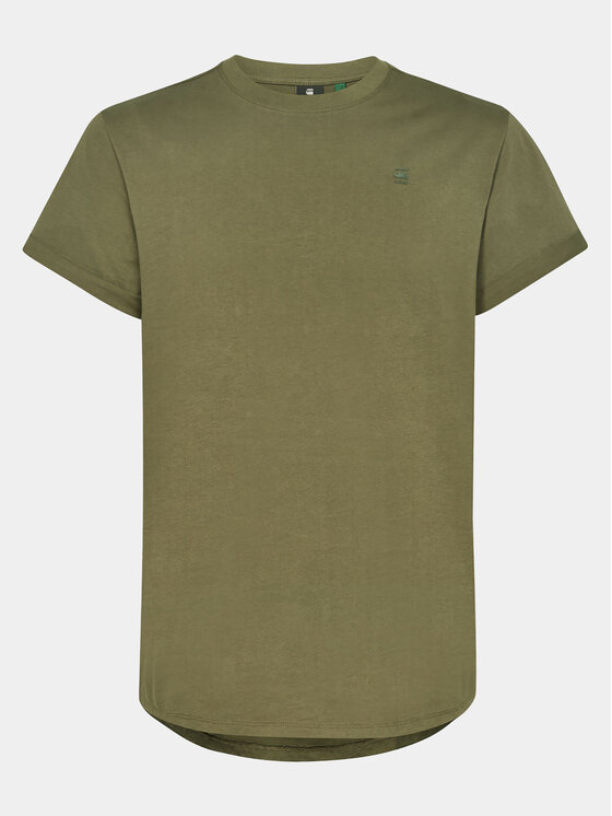 G-Star Raw Tričko Lash D16396-B353 Zelená Regular Fit