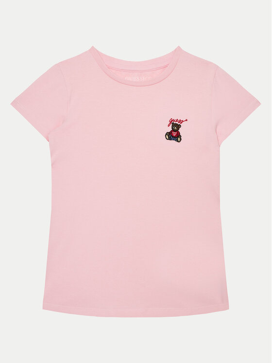 Guess Guess Tricou J5RI44 J1314 Roz Regular Fit