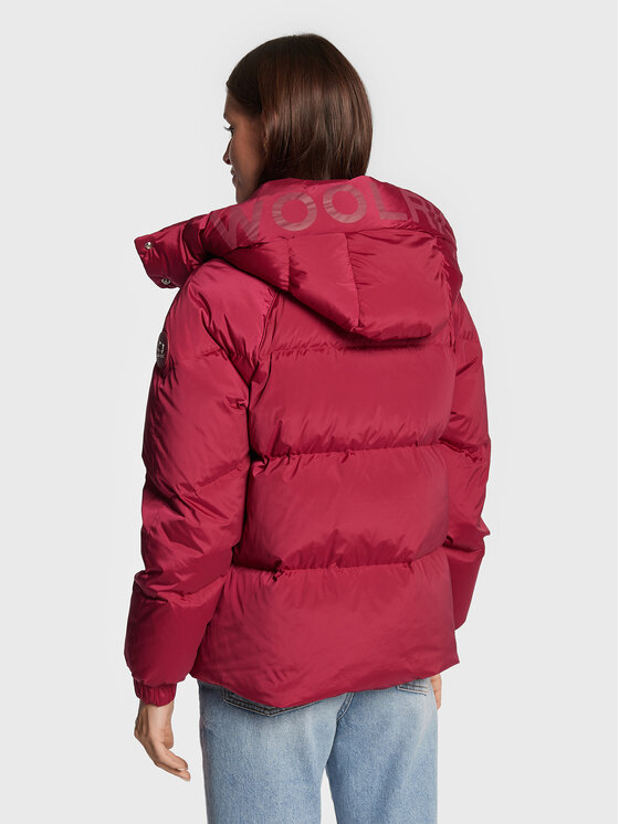 Woolrich Woolrich Пухено яке Alsea CFWWOU0699FRUT1148 Бордо Regular Fit