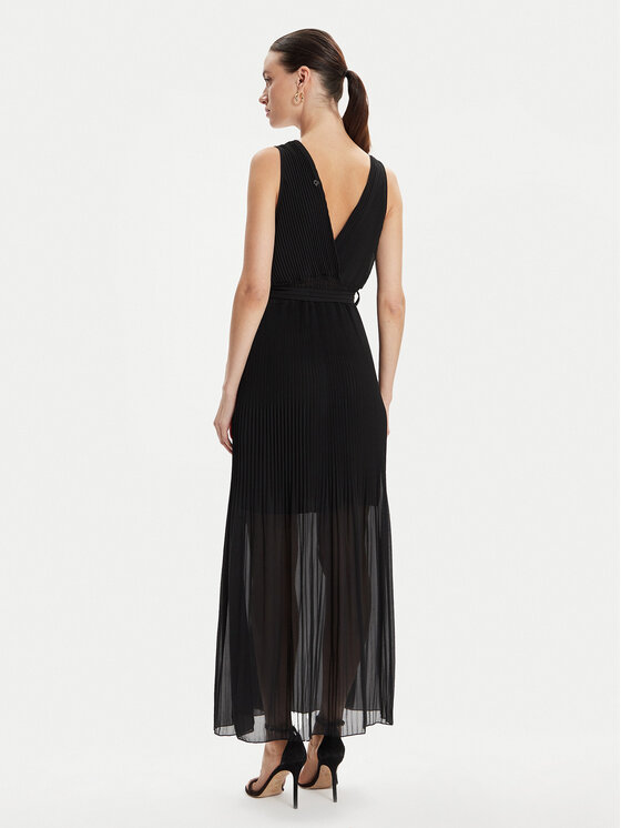 Dixie Dixie Abendkleid A319J045 Schwarz Regular Fit
