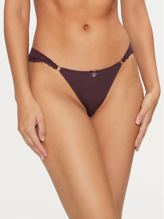 Emporio Armani Underwear Brazīļu stila biksītes 164792 4F221 05093 Bordo