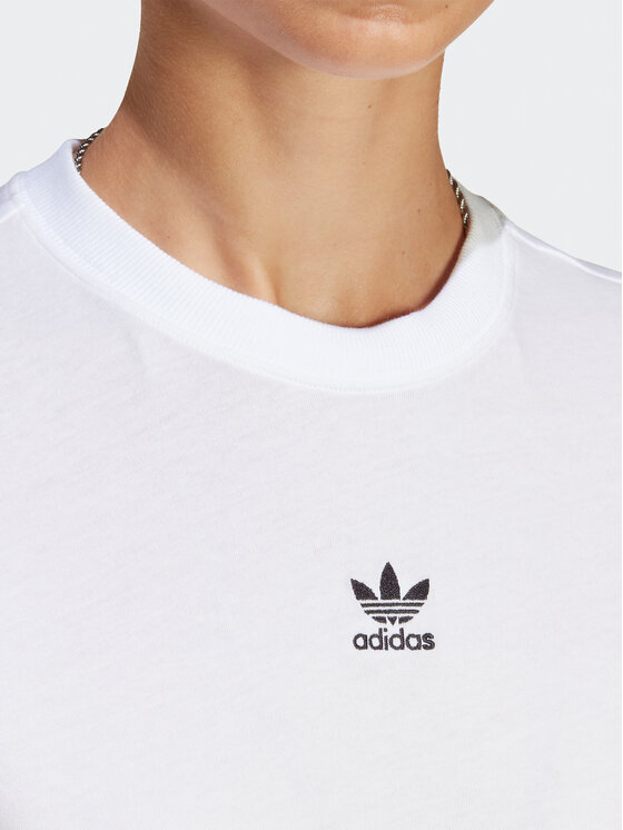 adidas adidas T-särk Adicolor Essentials Regular T-Shirt IC1831 Valge Regular Fit