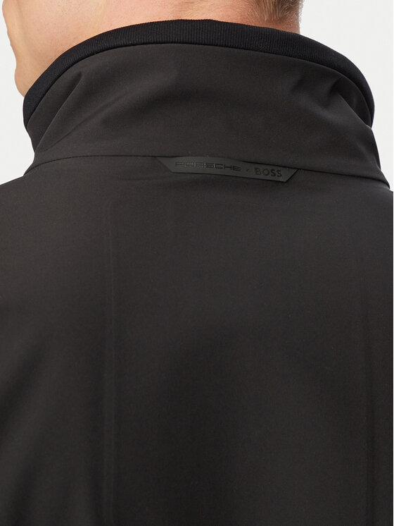 BOSS BOSS Geacă softshell Spirit70 50560045 Negru Regular Fit
