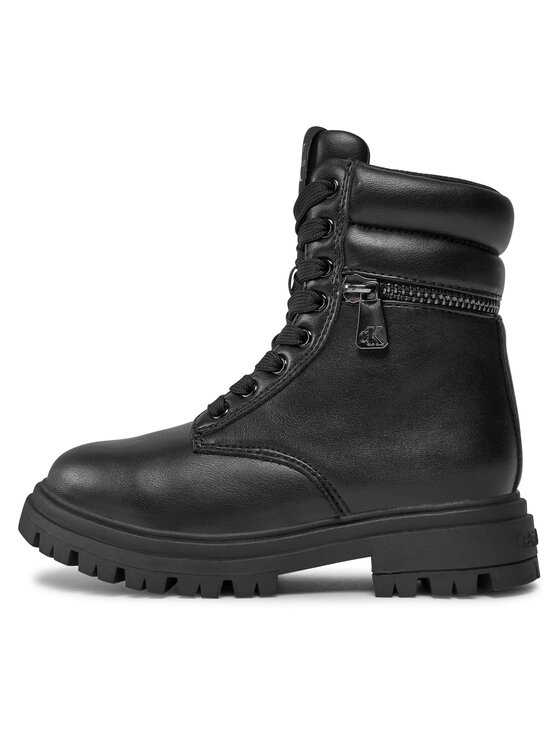 Calvin Klein Jeans Calvin Klein Jeans Ορειβατικά παπούτσια Lace-Up Bootie V3A5-80687-1355 M Μαύρο