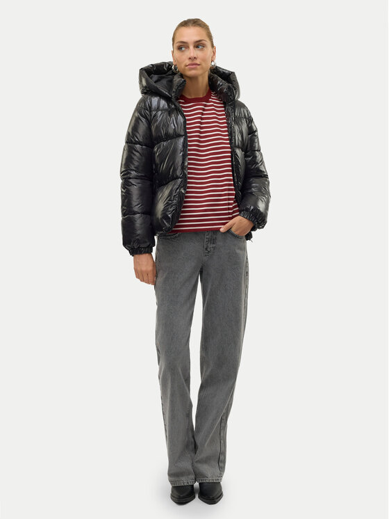 Vero Moda Vero Moda Zimska jakna Uppsashiny 10319303 Črna Regular Fit