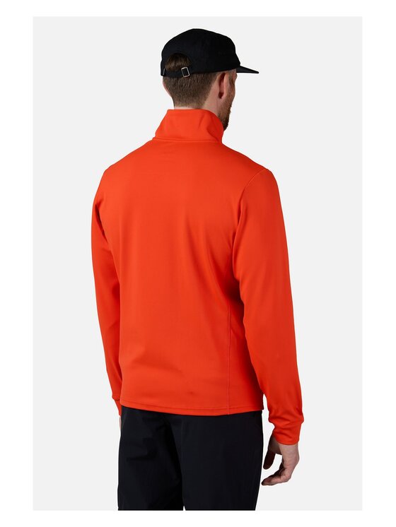 Rossignol Rossignol Bluza techniczna Mid Layer Stretch Jkt Pomarańczowy Regular Fit