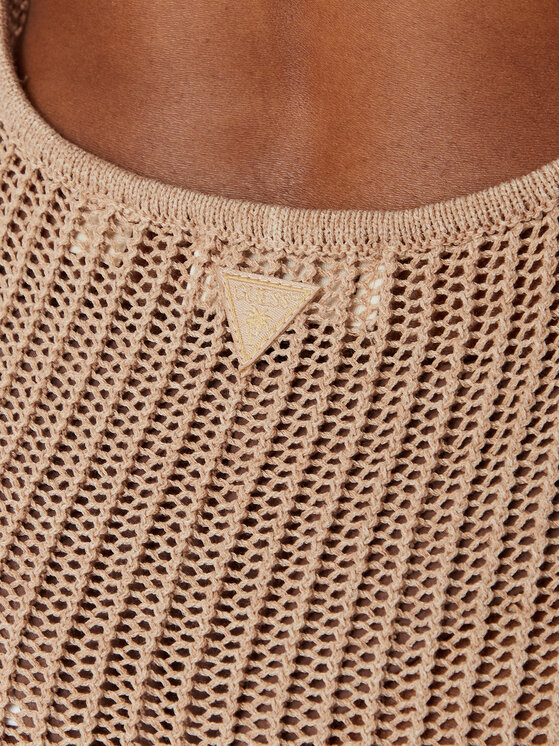 Guess Guess Strandkleid E6GK00 Z5371 Beige Slim Fit