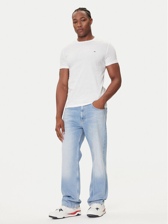 Tommy Jeans Tommy Jeans Komplet t-shirtów DM0DM20687 Kolorowy Slim Fit
