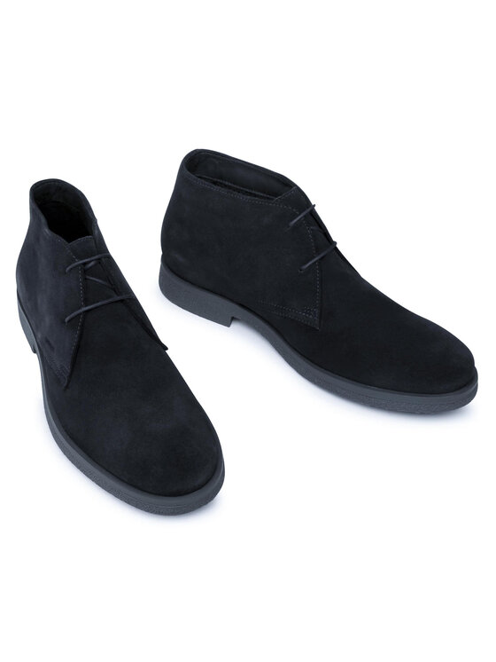 Geox Geox Šnurovacia obuv U Claudio A U0458A 00022 C4002 Tmavomodrá