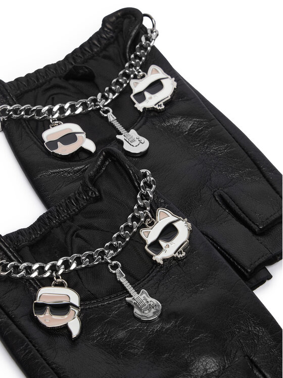 KARL LAGERFELD KARL LAGERFELD Γάντια B3W33034 Μαύρο