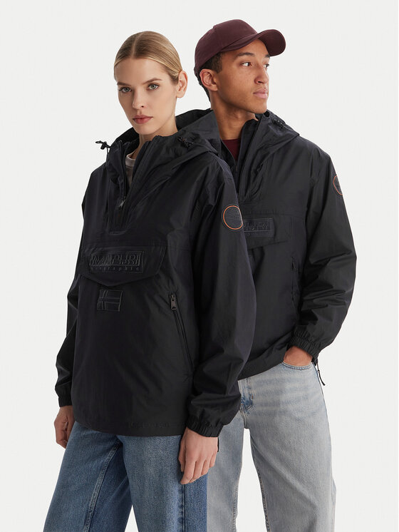 Napapijri Napapijri Bunda anorak RF Next WB NP0A4FI3 Tmavomodrá Loose Fit