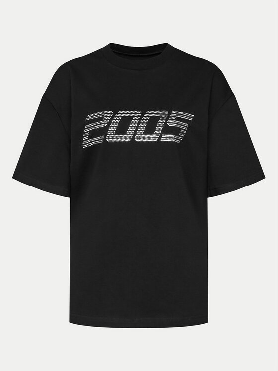 2005 2005 Tricou Unisex Signature Tee Negru Relaxed Fit