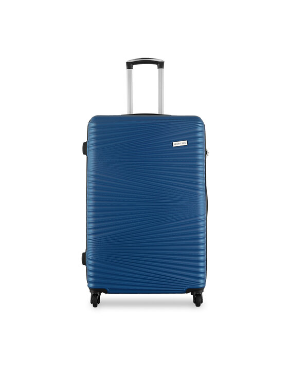 Semi Line Valiză mare T5744-3 Bleumarin