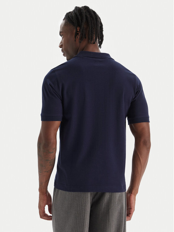 Kappa Kappa Polokošile Logo Sharas Mss 302B3D0 Tmavomodrá Regular Fit