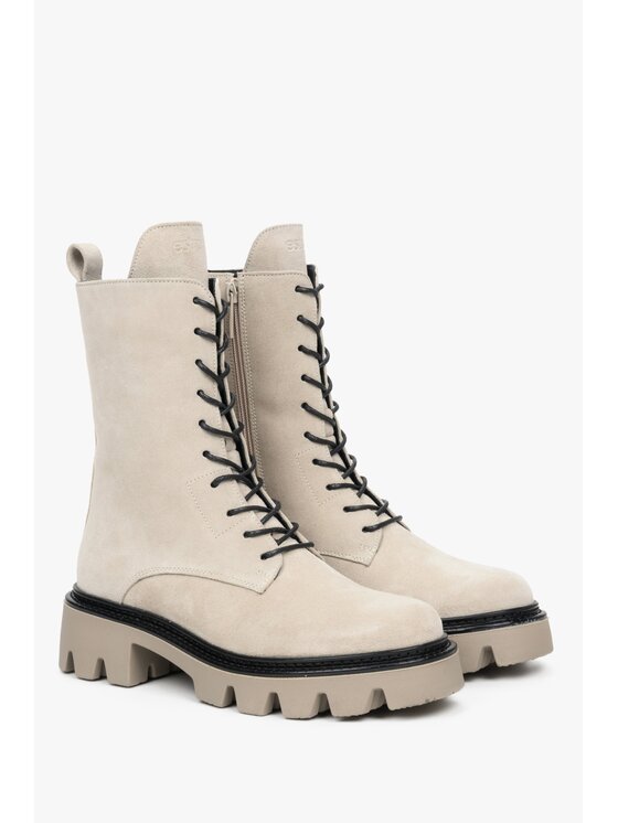 Estro Estro Stivaletti ER00112083 Beige