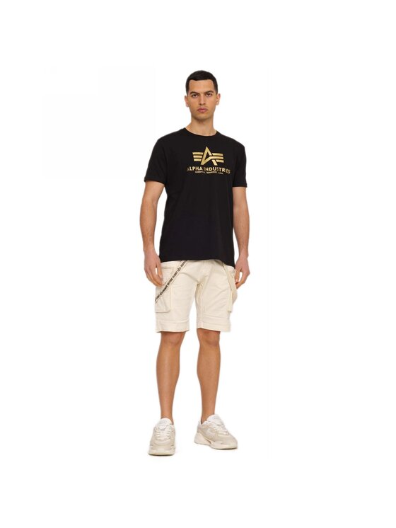 Alpha Industries Alpha Industries Tričko 100501CB Čierna Regular Fit