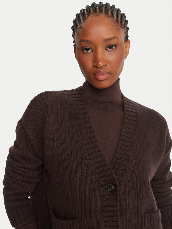 Weekend Max Mara Weekend Max Mara Cardigan Filmato 2525346062 Marrone Regular Fit