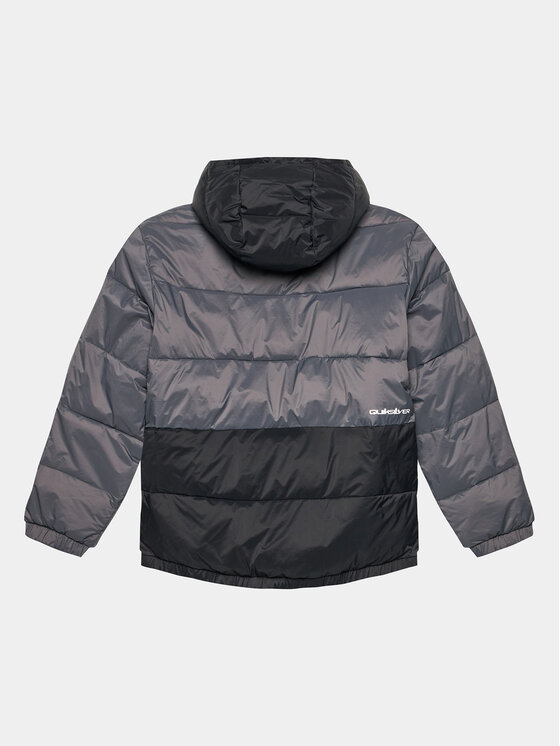 Quiksilver Quiksilver Vatovaná bunda Wolfs EQBJK03277 Sivá Regular Fit