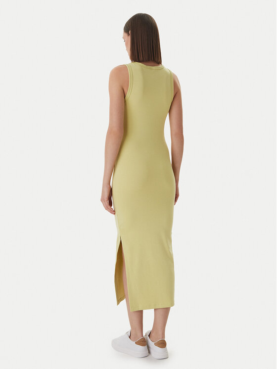 HUGO HUGO Повсякденна сукня Nalimera 50514521 Svetlozelena Slim Fit