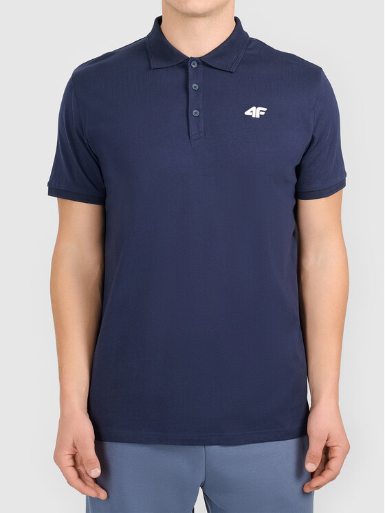 4F 4F T-Shirt TPTSM0770-31 Granatowy Active Fit