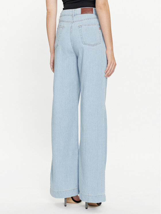 Rinascimento Rinascimento Jeansy CFC0117534003 Modrá Relaxed Fit