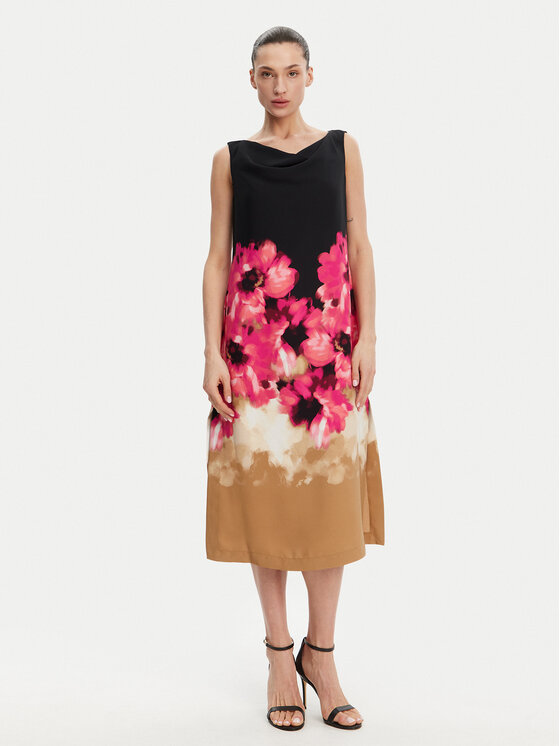 Női Koktélruha DKNY, Méret: 10, Fekete, DD4KH09C