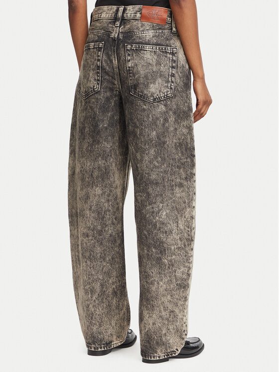 Calvin Klein Jeans Calvin Klein Jeans Дънки LV047H745G Кафяв Barrel Fit