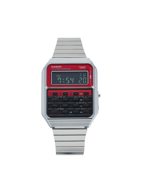 Casio Casio Hodinky Vintage CA-500WE-4BEF Stříbrná