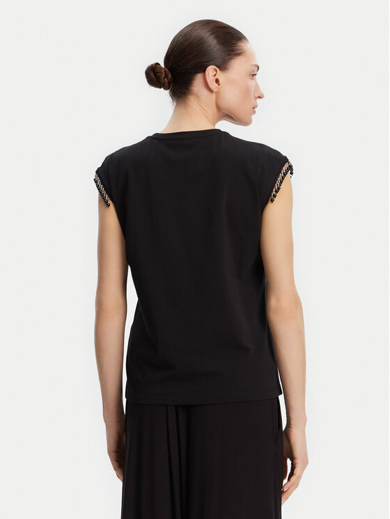 Liu Jo Liu Jo Bluză WA5158 J5003 Negru Regular Fit
