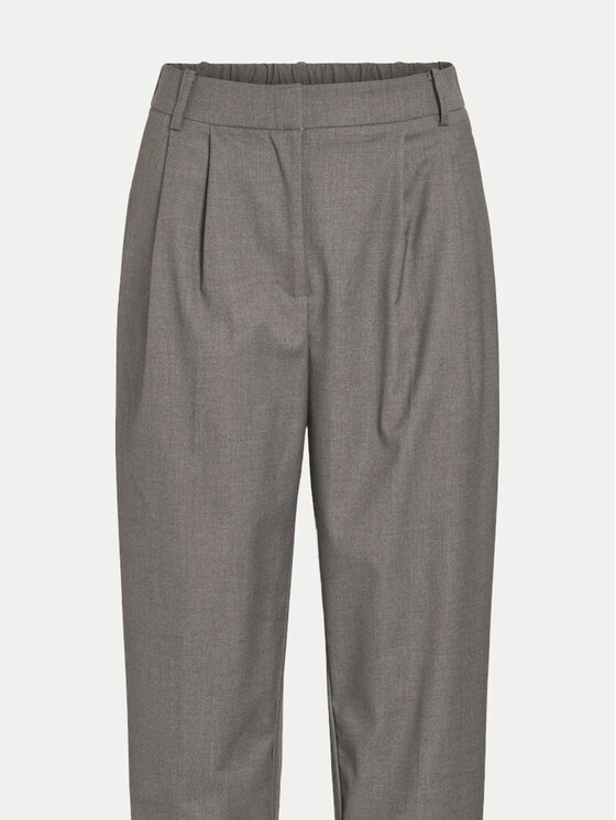 Vila Vila Pantaloni di tessuto Riley 14101013 Grigio Regular Fit