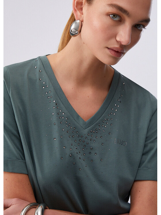 Liu Jo Liu Jo T-shirt TA6284JS92376009 Viola Regular Fit