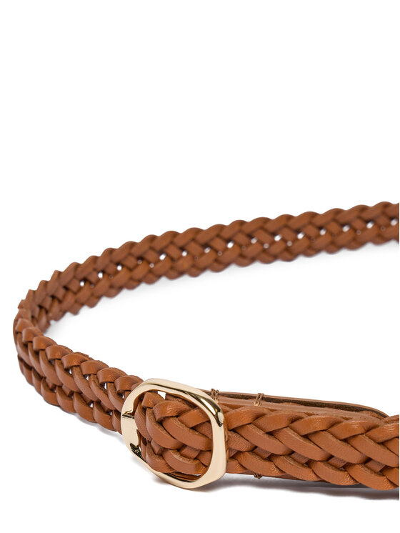 Tommy Hilfiger Tommy Hilfiger Gürtel Th Sculpt 2.0 Woven AW0AW18696 Braun