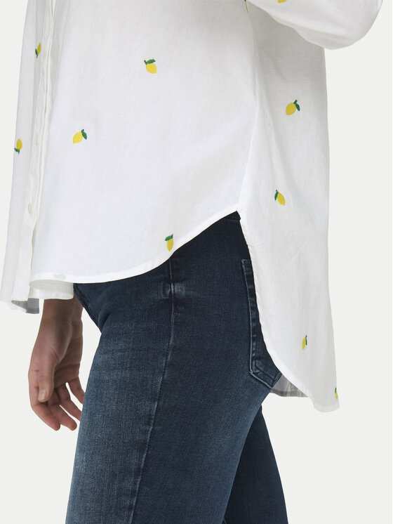 ONLY ONLY Košile 15283743 Bílá Box Fit