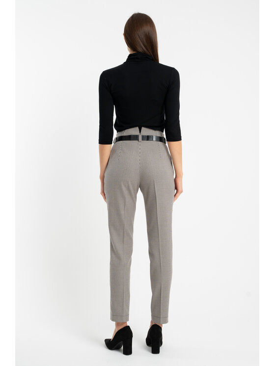 CLICK CLICK Dámské kalhoty 30-440 Černá Comfortable Fit