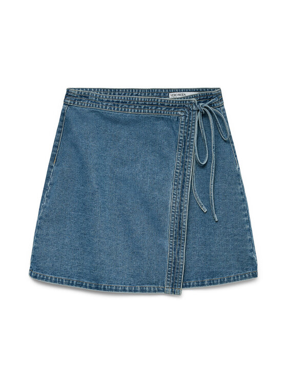 Vero Moda Vero Moda Džinsa svārki Liza 10332535 Zils Regular Fit