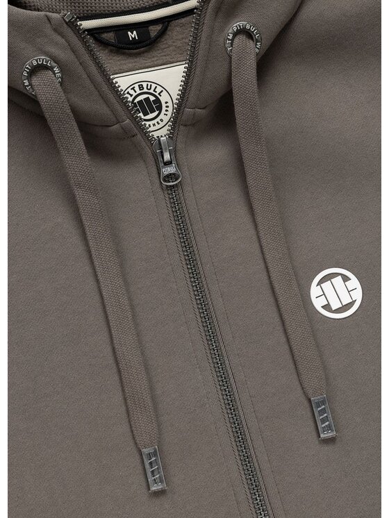 PITBULL PITBULL Bluza SMALL LOGO Brązowy Regular Fit
