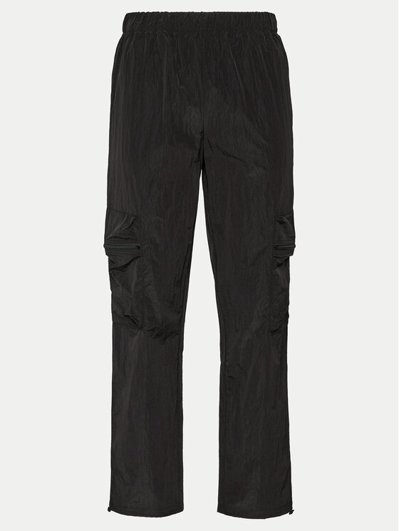 Rains Rains Штани з тканини Kano Pants Regular 19200 Чорний Regular Fit