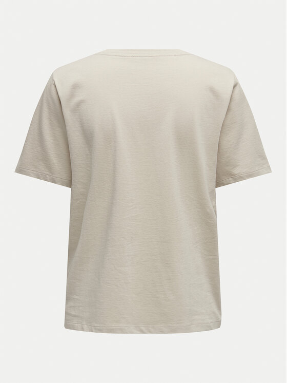 ONLY ONLY T-shirt 15270390 Beige Regular Fit
