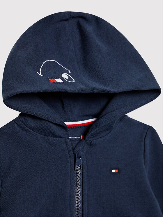 Tommy Hilfiger Tommy Hilfiger Completo T-shirt, felpa e pantaloni KN0KN01411 Blu scuro Regular Fit