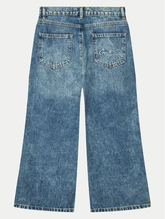 Guess Guess Jeans hlače J5RA07 D45E0 Modra Regular Fit