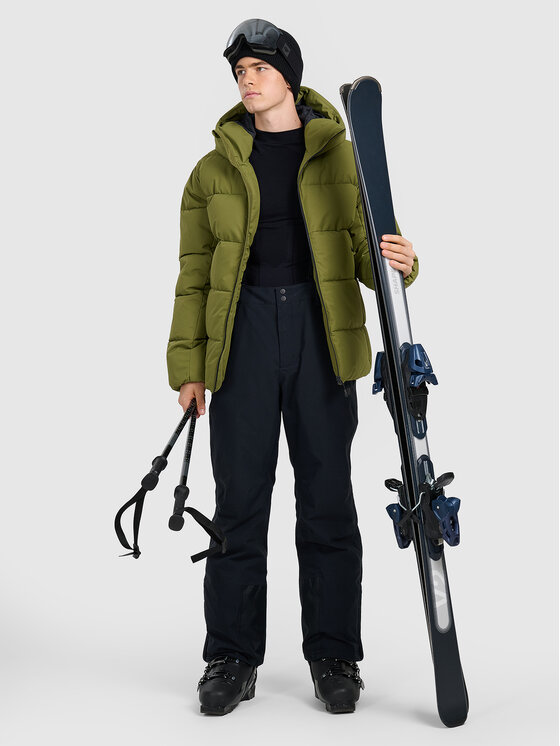 4F 4F Spodnie narciarskie SKIWEAR Czarny Regular Fit
