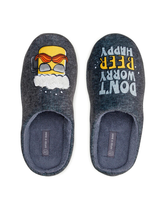 Home & Relax Home & Relax Pantofole 22SWG5701 Grigio