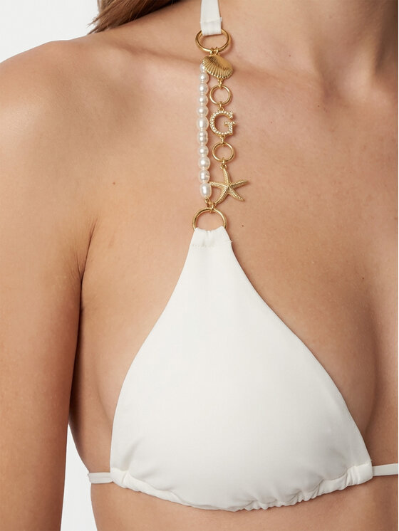 Guess Guess Gornji dio kupaćeg kostima E6GJ00 KF412 Bijela
