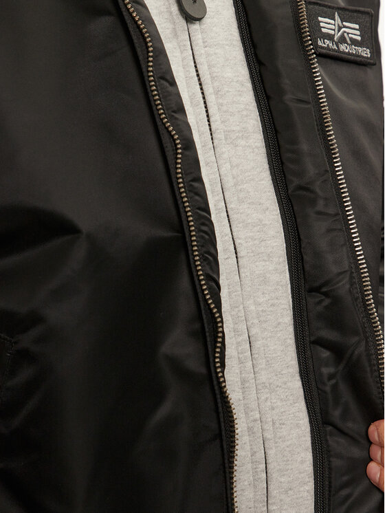 Alpha Industries Alpha Industries Зимно яке 133104 Черен Regular Fit
