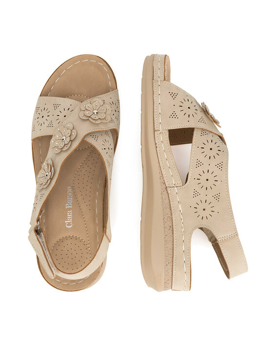 Clara Barson Clara Barson Sandalen WYL05010-16 Beige