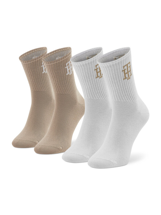 Tommy Hilfiger Tommy Hilfiger Garās zeķes 701220250 Daudzkrāsains