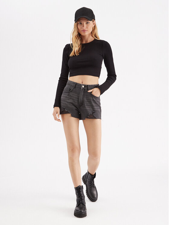 Noisy May Noisy May Palaidinė Maya 27027280 Juoda Slim Fit