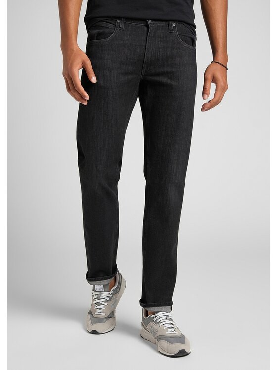 Lee Lee Jeansy Daren Zip Fly Clean Crosby Szary Regular Fit