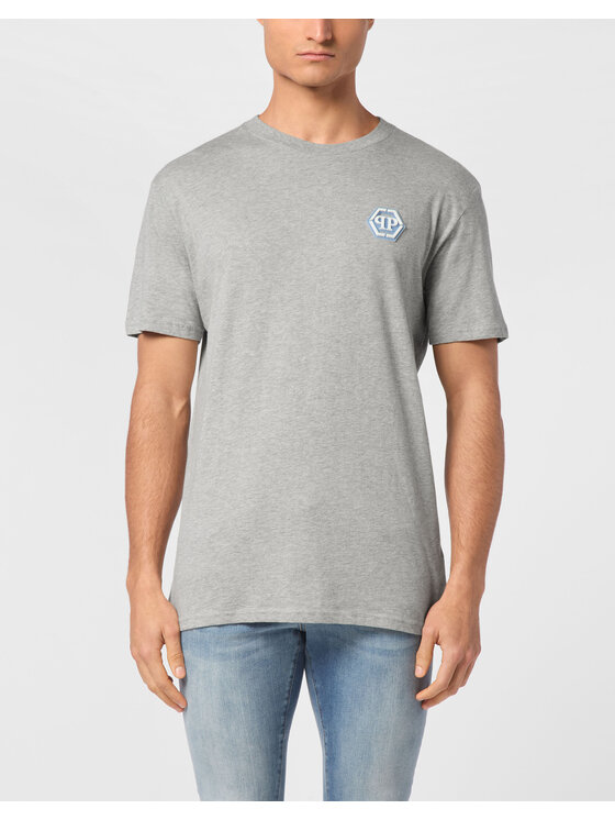 PHILIPP PLEIN PHILIPP PLEIN T-shirt 24617 Beige Regular Fit